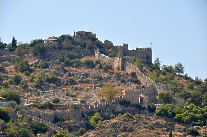 Vue de la ville d'Alanya