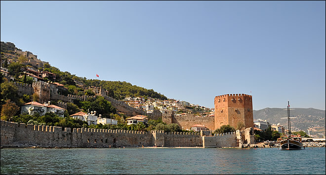 Vue de la ville d'Alanya