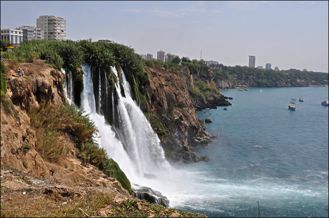 Les chutes de Düden çayi Les chutes de Düden çayi