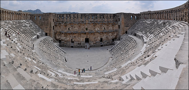 Le théâtre d'Aspendos