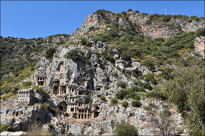 La nécropole maritime de Myra