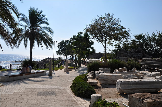 La promenade de bord de mer à Sidé