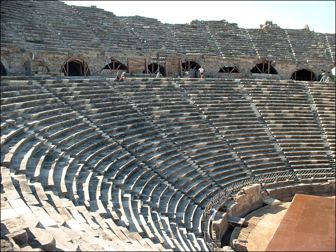 Le théâtre antique de Sidé