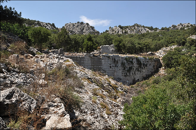 Remparts de la ville de Termessos